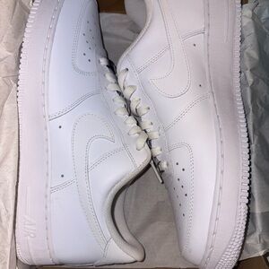 Nike Air Force 1 Low White '07 Mens White Sports Sneaker CW2288-111 Size 11.5